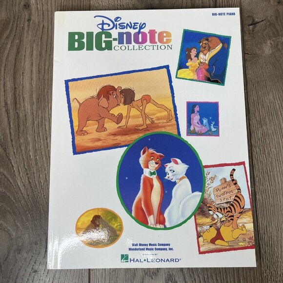 Disney Big-Note Collection: 40 Hits Arranged for Big-Note Piano Hal Leonard - Picture 2 of 6